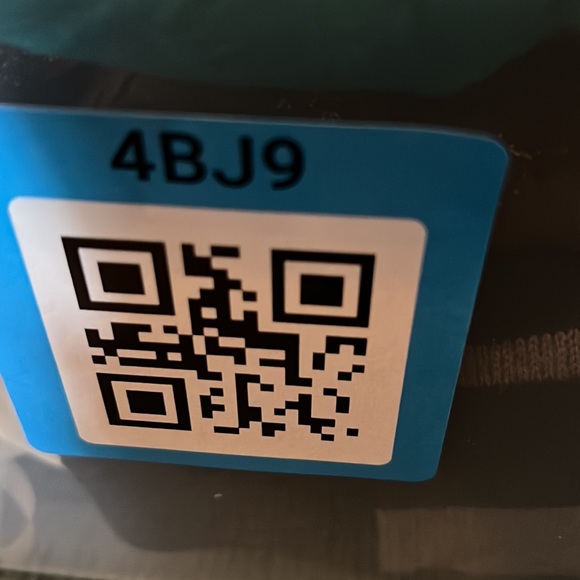 Divided Sheer Pullover Blouse 4 Iridescent Buttons - Picture 7 of 7